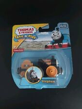Fisher Price Thomas & Friends Die-Cast Take-N-Play Stephen Rocket Train New