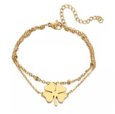 Armband Kleeblatt Glück