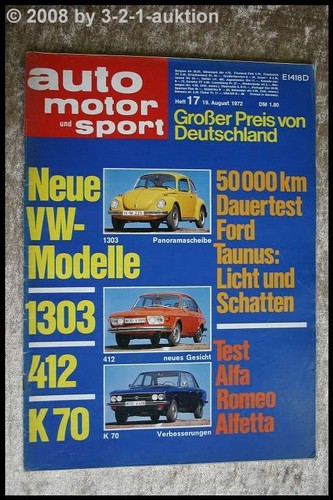 Ams auto motor sport 72 - auto,