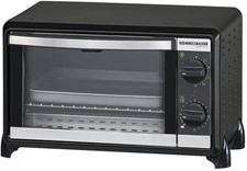 Rommelsbacher Mini-Backofen BG 950 Speedy | 10 Liter | Grill | 950 Watt | 230°