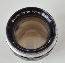 Canon 50mm f1.2 LTM lens, CLA