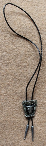 Bolo tie cowboy krawatte bull - tie,