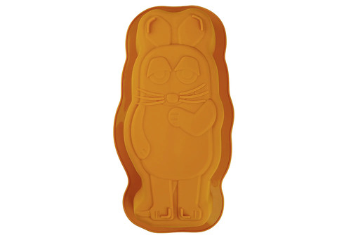 Silikon backform maus - maus, orange