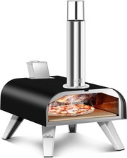 Pizzaofen aus Edelstahl für
