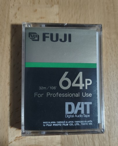 Fuji dat kassette 64p - fuji, dat-kassette