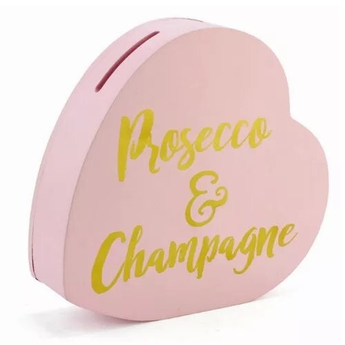 Prosecco champagner spardose - prosecco,
