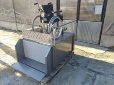 ROLLSTUHLLIFT ROLLSTUHLHEBEBÜHNE PLATTFORMLIFT HEBELIFT HUBLIFT FAHRSTUHL AUFZUG