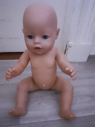 Puppe 43cm von zapf - ,