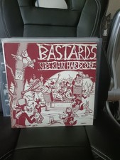 Bastards - Siberian Hardcore LP Vinyl 1984 Germany Punk NM Rock-O-Rama Records