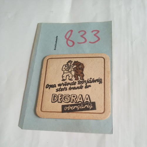 Stück bierdeckel degraa - 1,