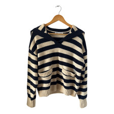 Zara Pullover Damen Gr M Blau