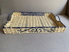 Tablett Korb Metallgriff