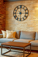 Wanduhr 60cm Metall Römische