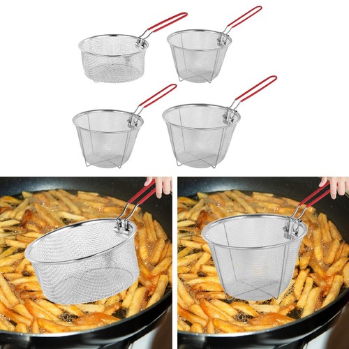 Frittierkorb aus edelstahl - frittierkorb,