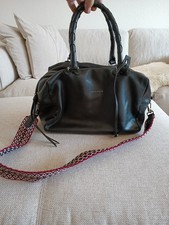 Coccinelle Tasche, Schwarz, Leder, Bowling Bag,Schultertasche,Crossbody, Shopper