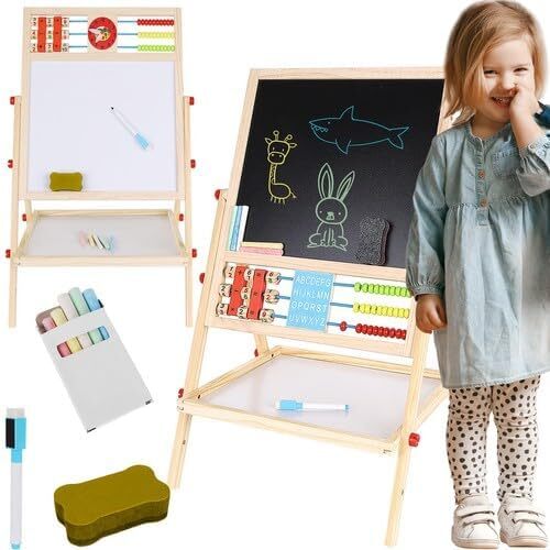 4in1 kreidetafel kindertafel - 4in1,