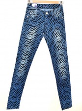 Jeans Hose Damen Mädchen Blau
