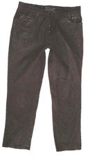 Henson lederjeans - &,