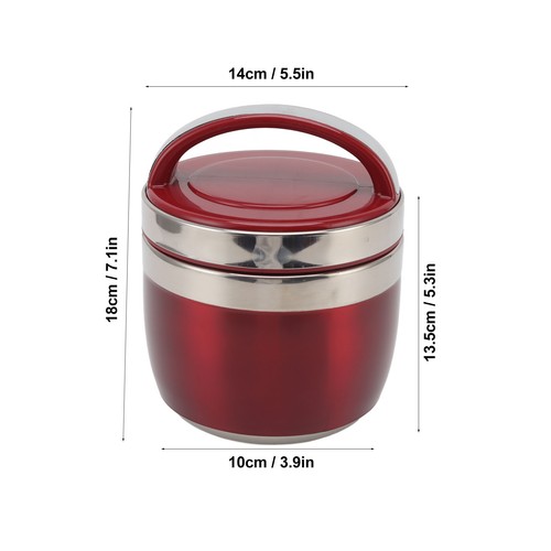 Liter vakuum lunchbox aus - 1,
