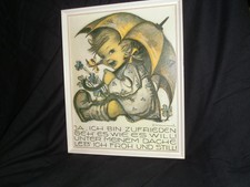 B. Hummel - Bild m. Rahmen