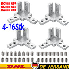 16x wege eckverbinder - 3-wege,