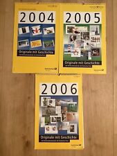 Briefmarkenkalender Der Deutsche Post 2004 2005 2006