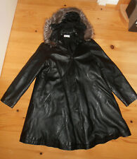 Ledermantel Mantel Fabiani  Gr. 38 - neu und ungetragen -