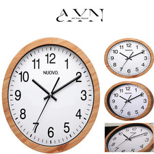 Leise Holzrahmen Wanduhr | 10