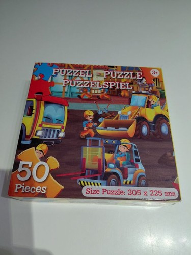 Construction kinder puzzle - construction,