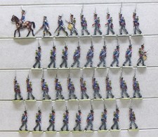 34 Zinnfiguren Mecklenburger