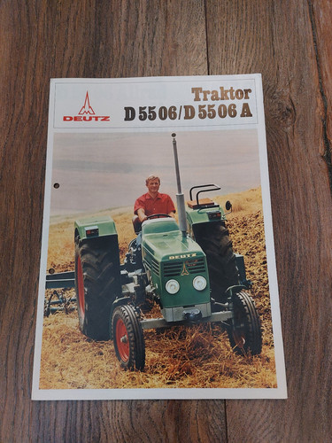 Original prospekt deutz 55 - original,