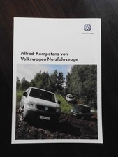 VW T5 Allrad Bus Transporter  Prospekt   Modelljahr 2009