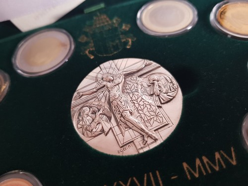 Vatikan kms mit silber kunst - vatikan, "kunst