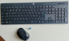 HP Wireless Keyboard and Mouse 200 DE Tastaturlayout