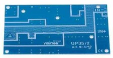 Visaton UP 35/2 Universalplatine, Weichenplatine 2 Wege u. Impedanzkompensation 