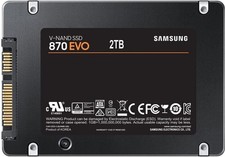 2TB  ssd MZ-77E2T0 Samsung 870 Evo SATA 6Gbps 2.5 " Intern Solid State Drive