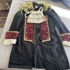 Kostüm schwarze Jacke Gehrock