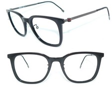 HUGO BOSS BRILLE SCHWARZ GRAU 1360 TITAN FASSUNG LUXUS 1222 GESTELL 0935  ETUI