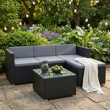 Rattan Lounge Sitzgruppe