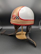 Vintage Retro Mike The Bike Hailwood Replica Cromwell Halbhelm Puddingbecken