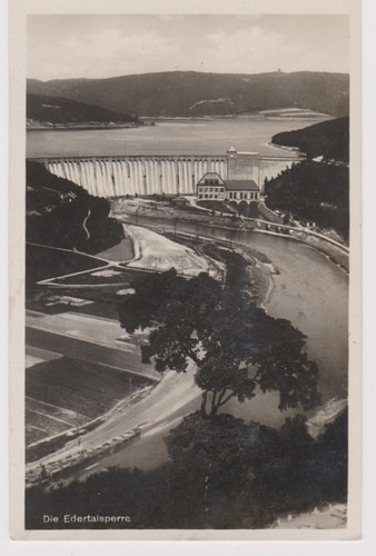 Eder talsperre 1930 - eder-talsperre, um