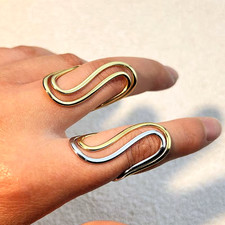 Set 2 Stück Ring Statement