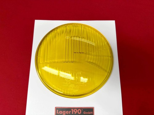 Bilux hella glas - glas, gelb