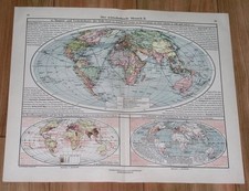 1926 ORIGINAL VINTAGE MAP OF