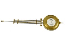 Altes Uhrenpendel Email RA Pendel f Regulator Wanduhr Uhrwerk clock