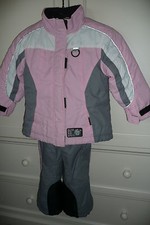 2 tlg. Schneeanzug Skianzug Gr 92 98 104 Skihose Skijacke Kinder hohe Qualität 