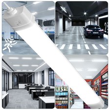 90/120cm LED Feuchtraumleuchte mit Bewegungsmelder Deckenlampe Röhre Büro Garage