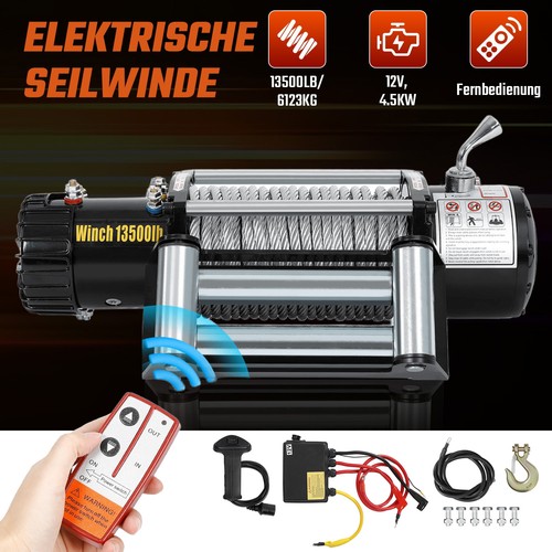 Elektrische seilwinde 12v - seilwinde,