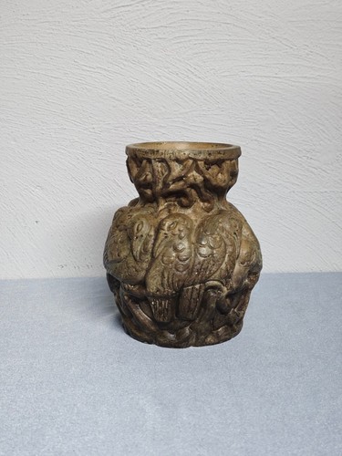 Alte keramik relief vase - alte,