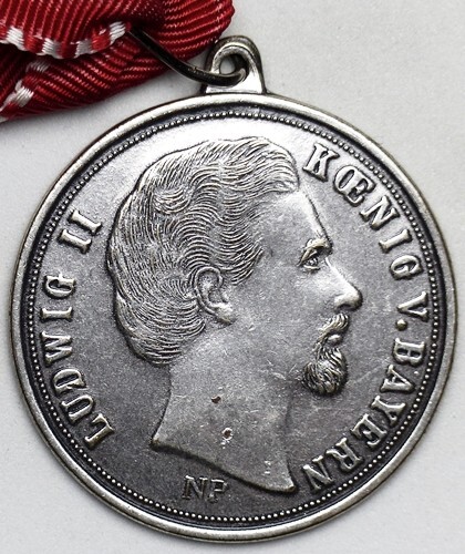 Bayern medaille ludwig 2 - ludwig,